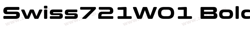 Swiss721W01 BoldCond字体转换